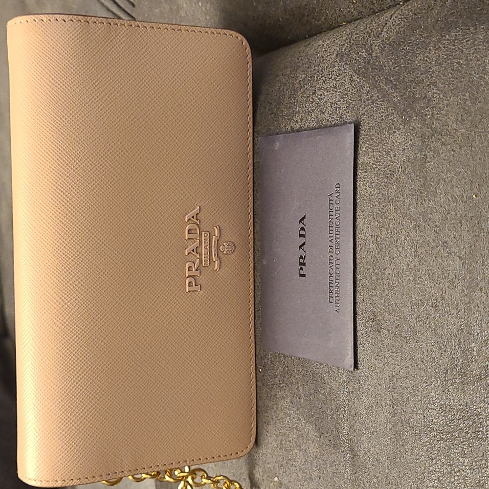 Prada cross body purse